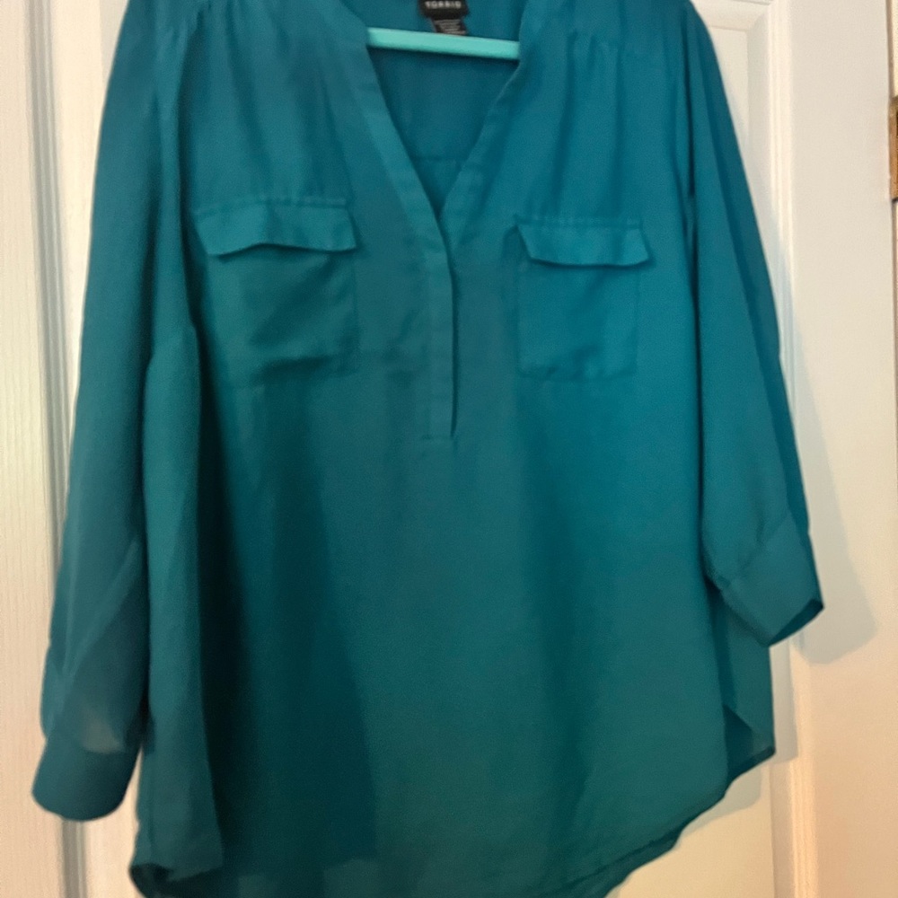 Blue blouse